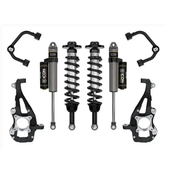 ICON Stage 2 3.5-4.5 Lift Kit with Tubular UCAs for 2021-2023 Ford F-150 4WD