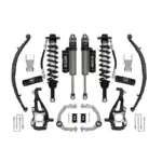 ICON Stage 3 3.5-4.5 Lift Kit with Billet UCAs and Leaf Springs for 2021-2023 Ford F-150 4WD