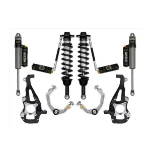 ICON Stage 4 3.5-4.5 Lift Kit with Billet UCAs for 2021-2023 Ford F-150 4WD