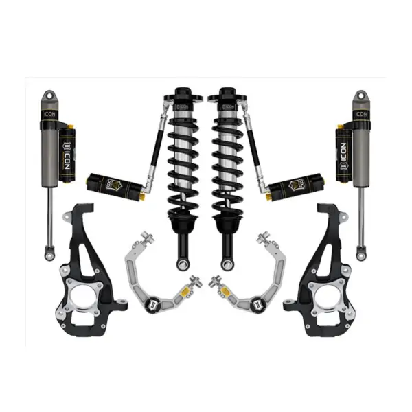 ICON Stage 4 3.5-4.5 Lift Kit with Billet UCAs for 2021-2023 Ford F-150 4WD