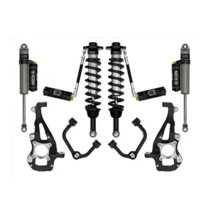 ICON Stage 4 3.5-4.5 Lift Kit with Tubular UCAs for 2021-2023 Ford F-150 4WD
