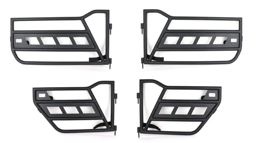 Jeep Front and Rear Tube Doors 2018-Present Wrangler JL Fishbone Offroad - FB24086