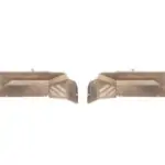 Jeep Gladiator Inner Fenders Rear Raw Aluminum For 20+ Gladiator Fishbone Offroad - FB33210R