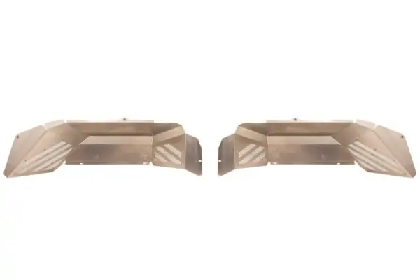 Jeep Gladiator Inner Fenders Rear Raw Aluminum For 20+ Gladiator Fishbone Offroad - FB33210R