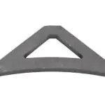 Jeep Gusset Triangular Bare Steel Fishbone Offroad - FB26056