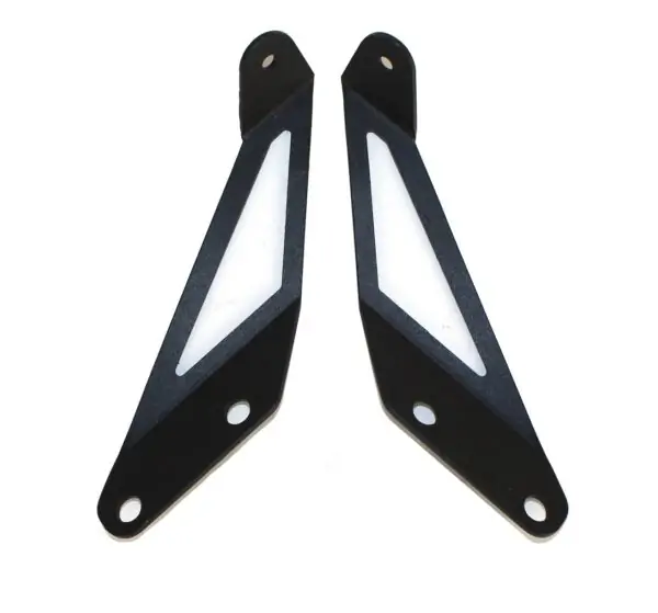 Jeep JK Hood Light Mount Brackets 07-18 Wrangler JK Fishbone Offroad - FB21066
