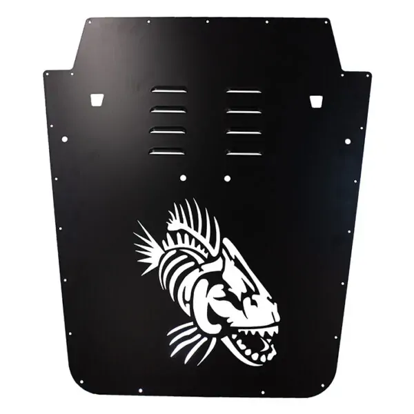 Jeep JK Hood Louver 07-12 Wranger JK Black Fishbone Offroad - FB31133