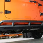 Jeep JK Rock Sliders 2 Door 07-18 Wrangler JK Unlimited Steel Black Textured Powdercoat Fishbone Offroad - FB23008