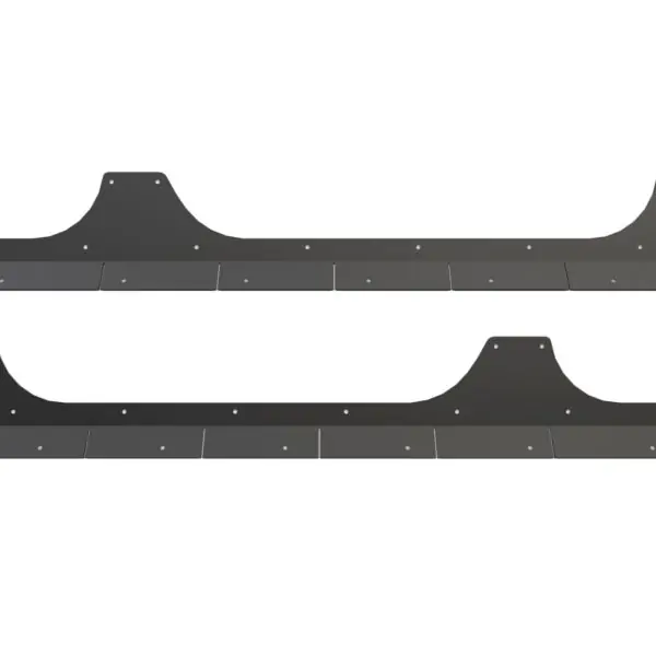 Jeep JK Rocker Guards Scale Armor 07-18 Wrangler JK 4 Door Fishbone Offroad - FB23053