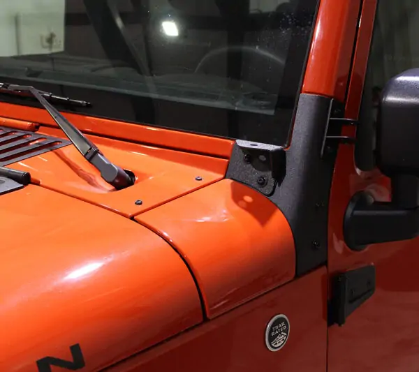 Jeep JK Windshield Light Bracket 07-18 Wrangler JK Fishbone Offroad - FB21015