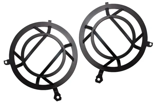 Jeep JL Headlight Guards For 18-Pres Wrangler JL Aluminum Fishbone Offroad - FB21120