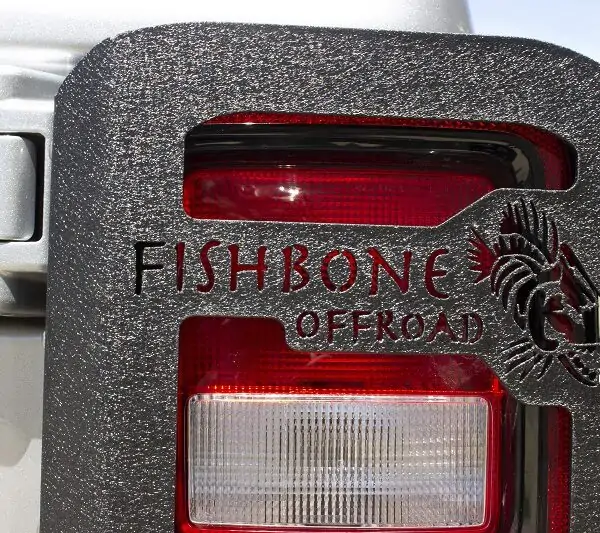 Jeep JL Tail Light Guards For 18-Pres Wrangler JL Fishbone Offroad - FB21119