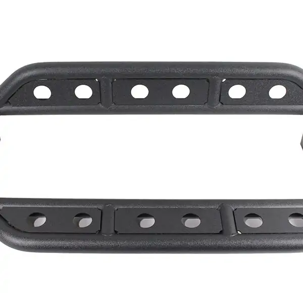 Jeep Wrangler Side Steps 07-18 Wrangler JK 4 Door Steel Black Textured Powdercoat Fishbone Offroad - FB23070