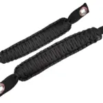Paracord Grab Handles for A Pillar Sound Bar 07-18 Wrangler JK Black Fishbone Offroad - FB55283