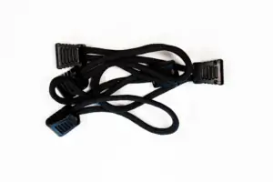 Paracord Zipper Pulls 5 Pcs Black Fishbone Offroad - FB51279-B