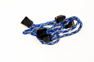 Paracord Zipper Pulls 5 Pcs Blue Camo Fishbone Offroad - FB51279-X