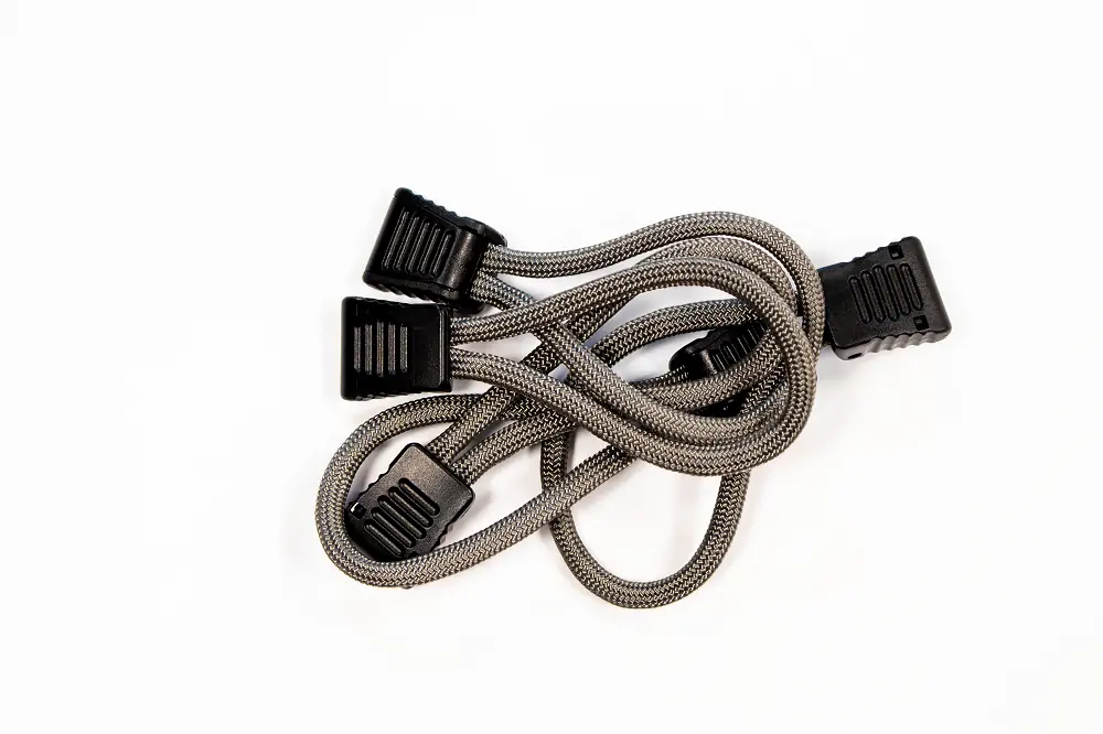 Paracord Zipper Pulls 5 Pcs Graphite Fishbone Offroad - FB51279-G