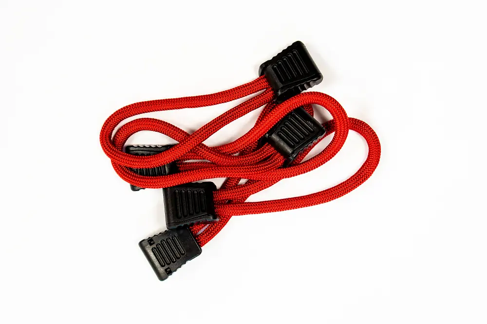 Paracord Zipper Pulls 5 Pcs Red Fishbone Offroad - FB51279-R