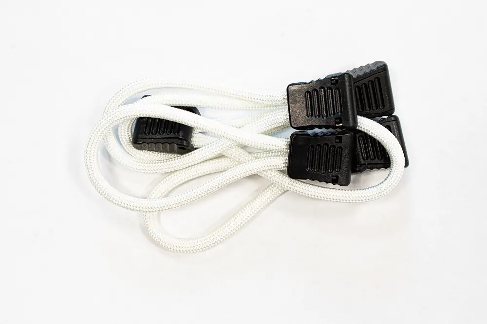 Paracord Zipper Pulls 5 Pcs White Fishbone Offroad - FB51279-W