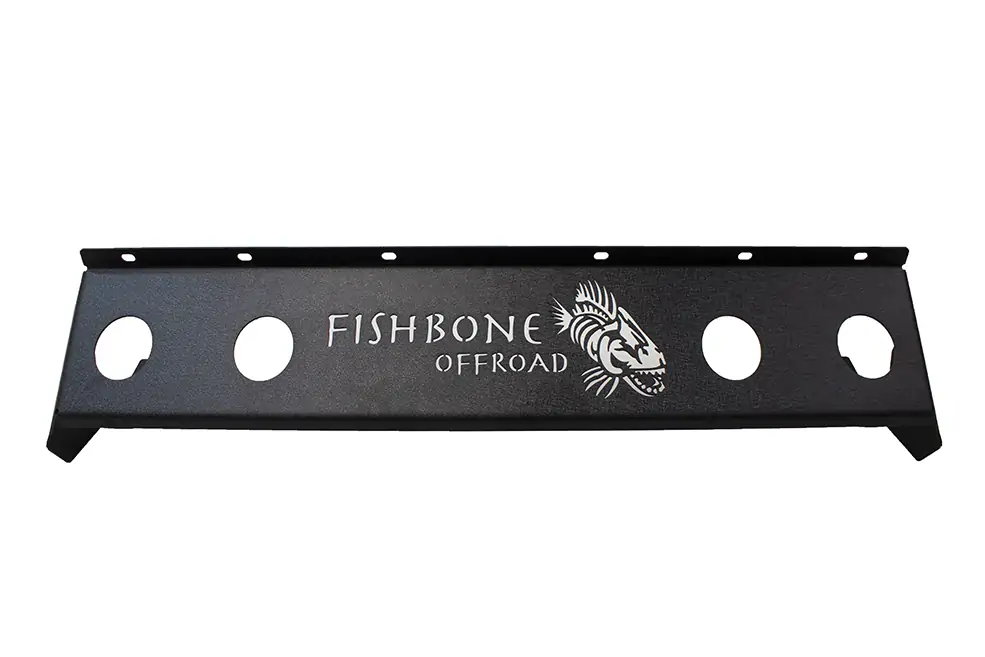 Wrangler/Gladiator Mako Front Bumper Skid Plate For 18-Pres Wrangler 20-Pres Gladiator Fishbone Offroad - FB23176
