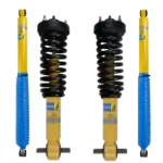 Bilstein 4600 Front Assembled Coilovers with OE Replacement Coils and Rear Shocks for 2014 Ford F-150