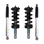 Bilstein 5100 0-2 Front Lift Assembled Coilovers and 0-1 Rear Lift Shocks for 2004-2015 Nissan Titan