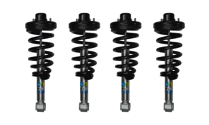 Bilstein B8 5100 RHA 0-1.6 Front Lift Assembled Coilovers and 0-1.5 Rear Lift Shocks For 2014-2023 Ford Expedition 2WD-4WD