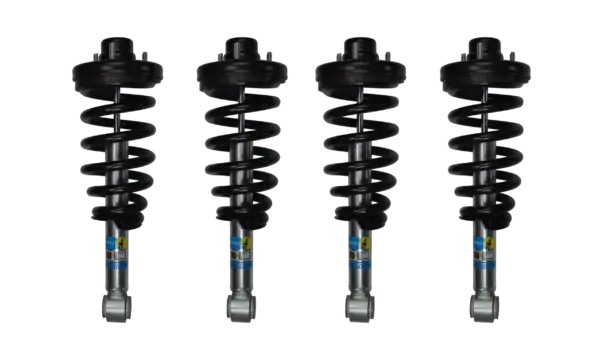 Bilstein B8 5100 RHA 0-1.6 Front Lift Assembled Coilovers and 0-1.5 Rear Lift Shocks For 2014-2023 Ford Expedition 2WD-4WD