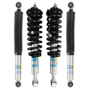 Bilstein B8 5100 0-2.6" Lift Coilovers with OE Replacement Coil Springs and Rear Bilstein Shocks for 2015-2022 Chevy Colorado