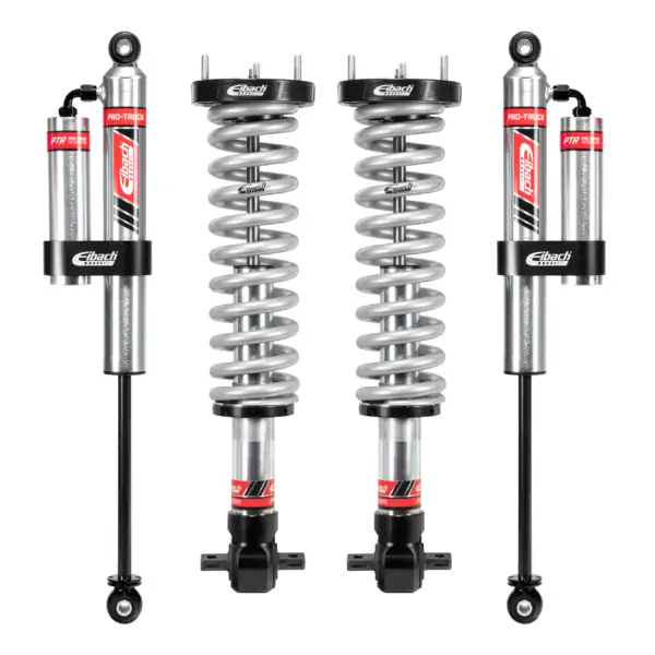 Eibach Stage 2R Pro-Truck-Lift 0-2.0 Front and 0-1.5 Rear Res for 2020-2021 Chevrolet Silverado 1500