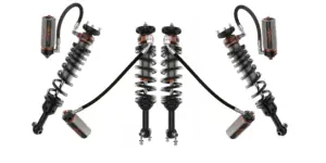 Fox Factory Race Series 3.0 Internal Bypass 3-4.5 Front Lift Reservoir Adjustable and 2-3.5 Rear Lift Reservoir Adjustable Coilovers for 2021-2024 Ford Bronco 2WD-4WD