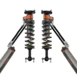 Fox Factory Race Series 3.0 Internal Bypass 3 Front Lift Adjustable Coilovers with 2-3 Rear Lift Adjustable Shocks for 2019-2024 Chevrolet Silverado 1500 2WD-4WD