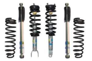 Bilstein 5100 0-2.75 Front Assembled Coilovers with 0-1 Rear Lift Shocks and 1 Rear Lift Coils for 2011-2018 RAM 1500 4WD