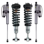 Bilstein 6112 0-2.5 Front Assembled Coilovers with B8 5160 0-2 Rear Lift Shocks for 2021-2023 Ford F-150 4WD 3.5L or 2.7L