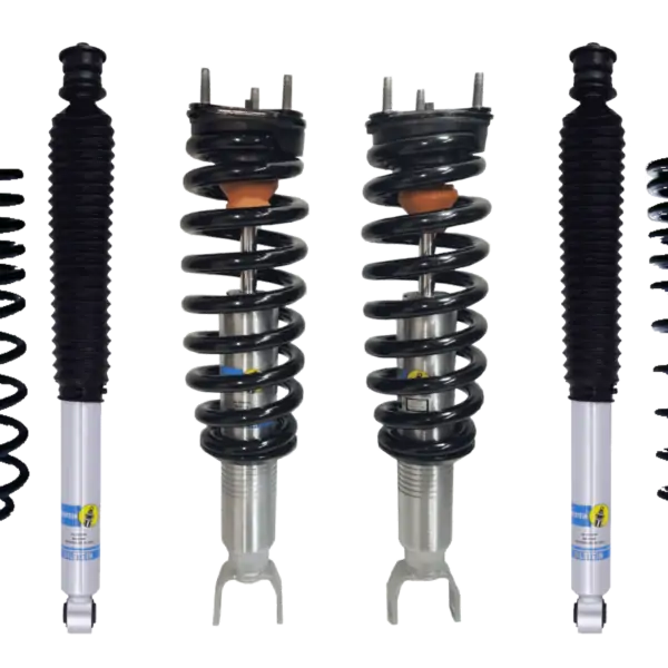 Bilstein 6112 0.6-2.6 Front Lift Assembled Coilovers with Rear 5100 Shocks and 1.5 ICON Coils for 2019-2023 Ram 1500 2WD-4WD
