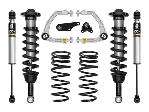 ICON Stage 1 1.25-3 Lift Kit with Billet UCAs and Triple Rate Rear Springs for 2024 Toyota Tacoma-K53292S