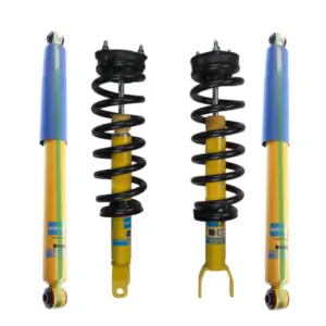 Bilstein 4600 Front Coilovers with OE Replacement Coils and Rear Shocks for 2009-2010 Dodge Ram 1500 4WD