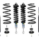 Bilstein 5100 with OME 2-2.5 Front Lift Assembled Coilovers-0-2 Rear Lift Shocks with OME 2 Rear Lift Coils and Icon Rear Coil Conversion Kit for 2003-2009 Lexus GX470