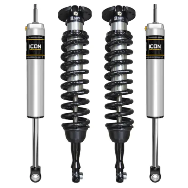 ICON 0-3 Lift Front Coilovers with 0-1.5 Rear Lift IR Shocks for 2007-2021 Toyota Tundra
