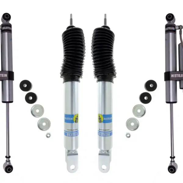 99-06 Chevy-GMC Sierra 1500 4WD Bilstein 5100 2-2.5 Front and B8 5160 0-2 Rear Lift Shocks
