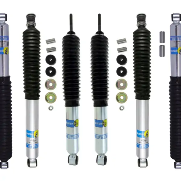 Bilstein 5100 0-4 Quad Front Lift Shocks with 2-4 Rear Lift Shocks for 1966-1977 Ford Bronco 4WD