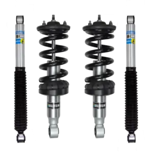 Bilstein B8 6100 Assembled Front 0-2.2 Lift Coilovers and 0-1 Rear Lift Shocks for 2017-2024 Nissan Titan