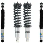 Bilstein 6112 Assembled 1.3-2.9 Front Coilovers with Eibach Pro Lift Rear 1 Coil Springs and 0-1 Rear Lift Shocks Kit for 2001-2007 Toyota Sequoia 4WD