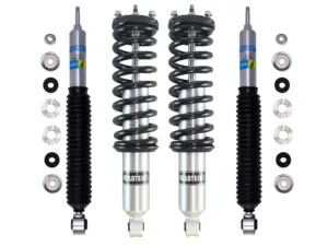 Bilstein 6112 Assembled 1.9-3.4 Front Coilovers with Rear 5100 Shocks for 2007-2009 Toyota FJ Cruiser 4WD