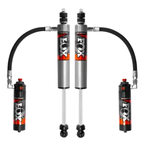 Fox Perf Elite 2.5 Reservoir 0-1.5 Rear Lift Adjustable Shocks for 2007-2021 Toyota Tundra 2WD-4WD