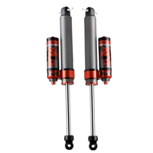 Fox Race 2.5 Internal Bypass Reservoir Adjustable 2.5-4 Rear Lift Shocks for 2007-2018 Jeep Wrangler JK