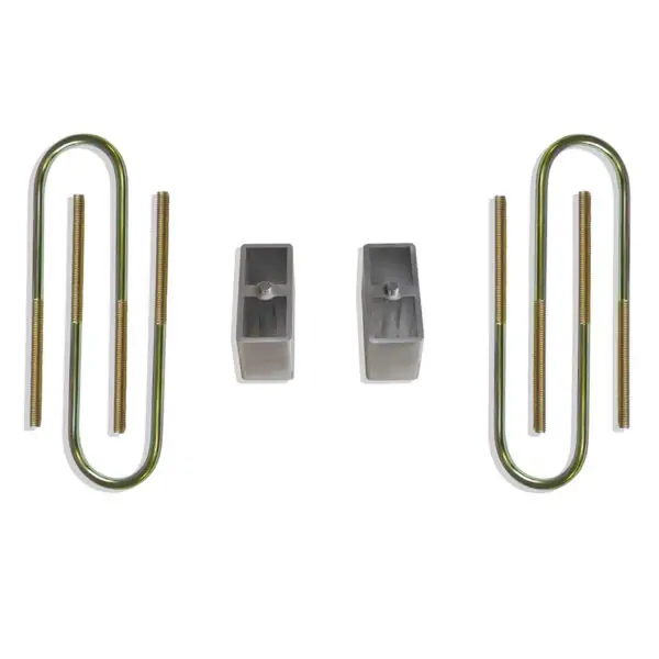 MaxTrac 3" Lowering Blocks with U-Bolts for 1982-2004 S10/Sonoma and 1982-1997 Blazer/Jimmy 2WD-430030