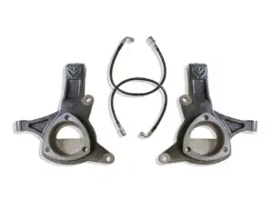 MaxTrac 4.5" Lift Spindles with Brake Lines for 2007-2016 Silverado/Sierra 1500 2WD or 2007-2014 GM SUV 2WD-701345