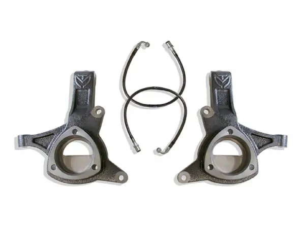 MaxTrac 4.5" Lift Spindles with Brake Lines for 2007-2016 Silverado/Sierra 1500 2WD or 2007-2014 GM SUV 2WD-701345