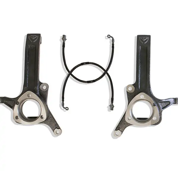 MaxTrac 3.5" Lift Spindles with Brake Lines for 2003-2008 RAM 2500/3500/Dually and 1500 Mega Cab 2WD-702235